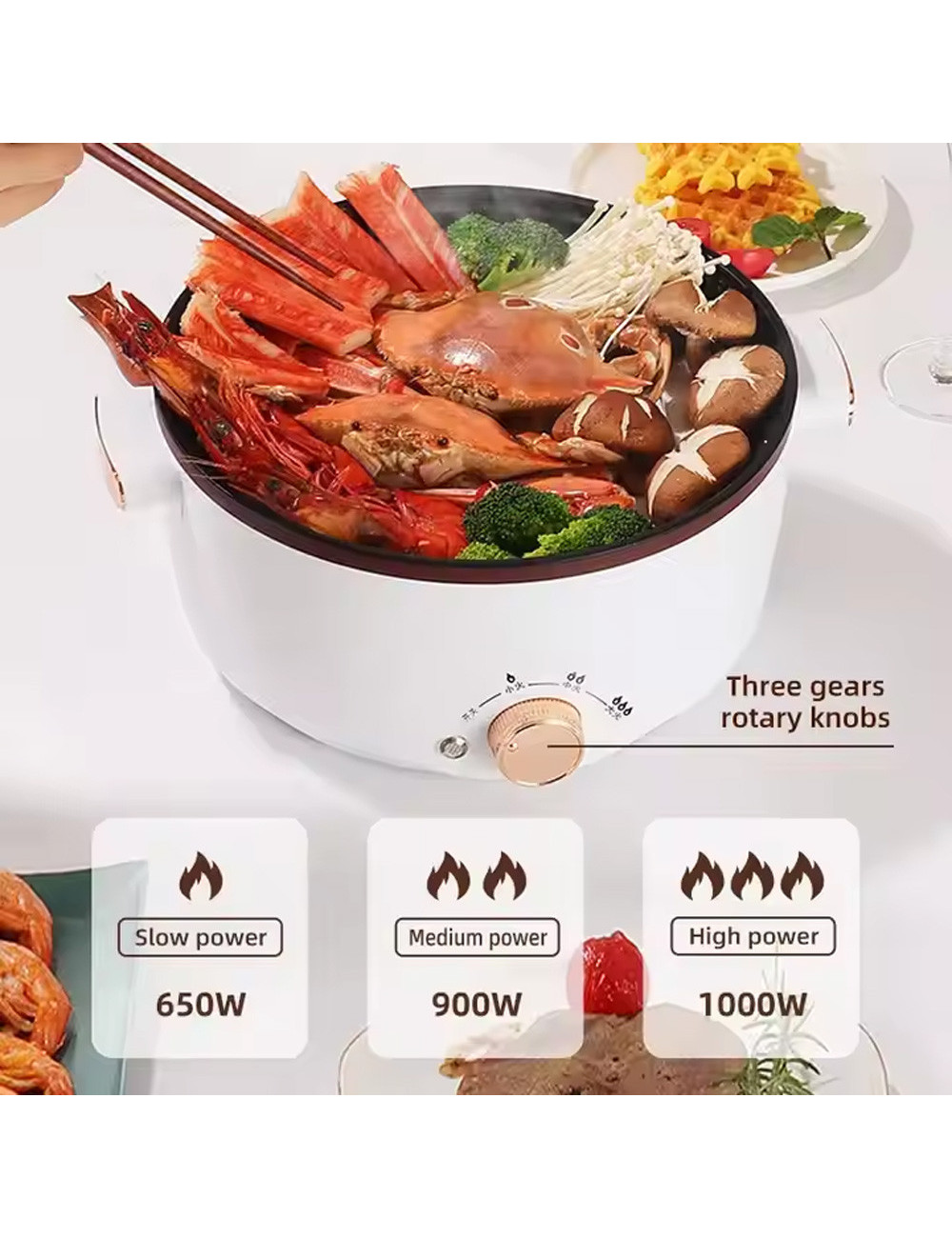 SC-280D ELECTRIC COOKING POT 26CM