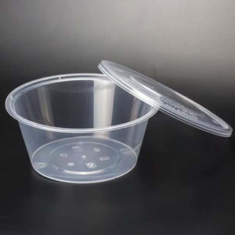 علبة ميكرويف شفاف مدور MCR003 450ML