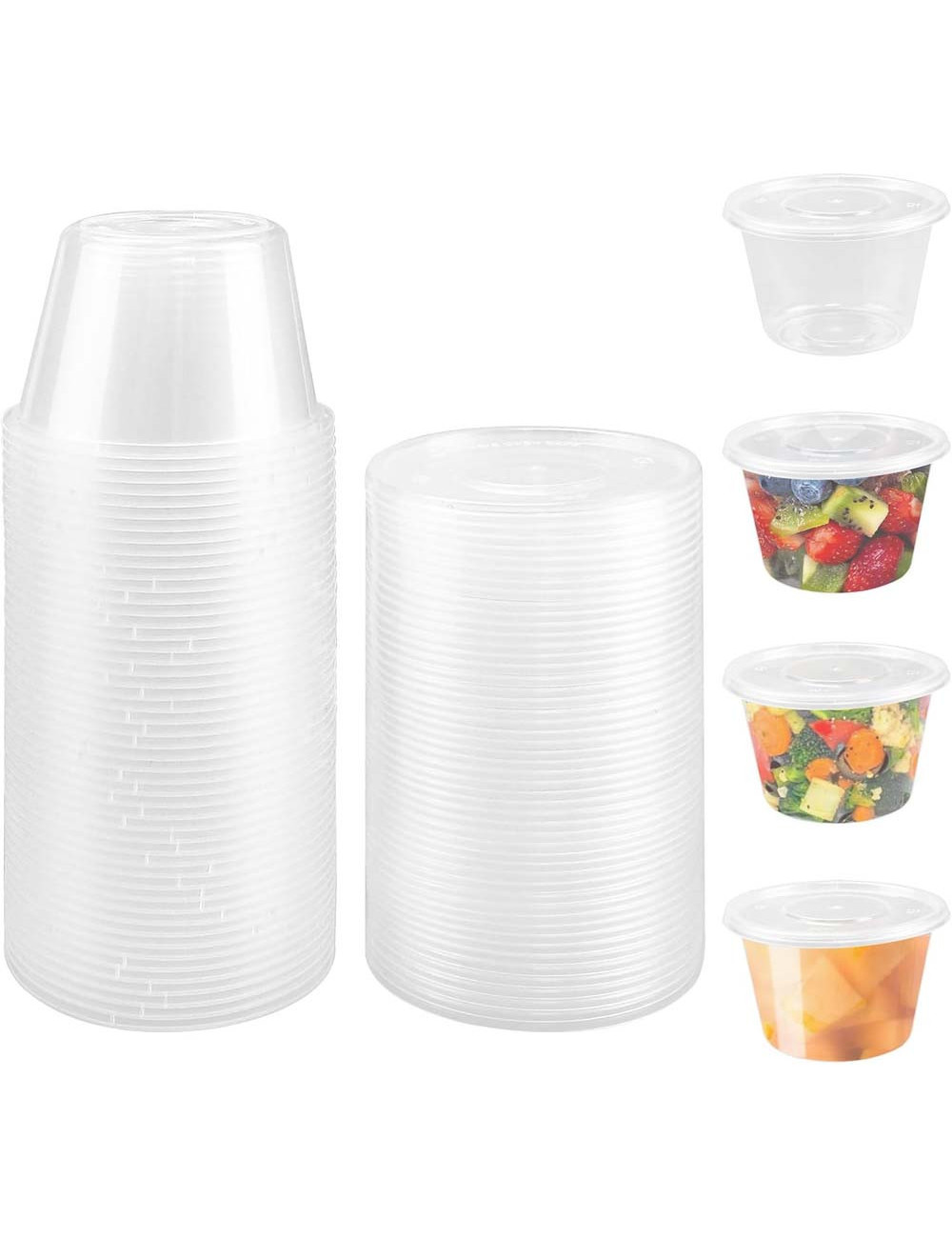 MCR008 MICROWAVE ROUND BOWL 500 ML