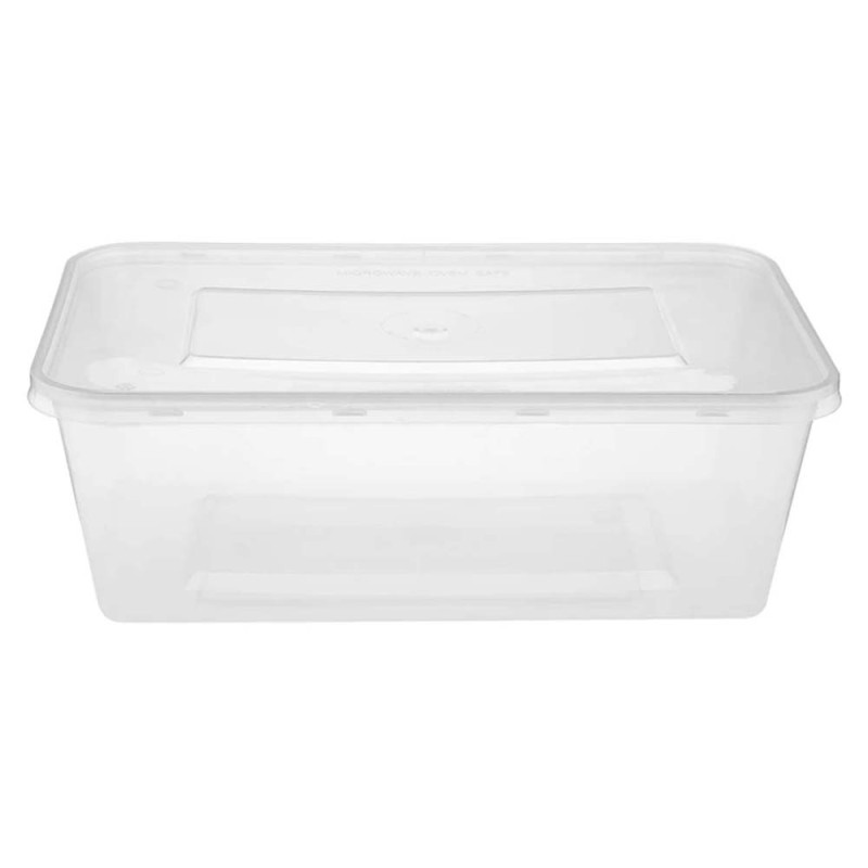 علبة ميكرويف شفاف مستطيل MCB001 500ML