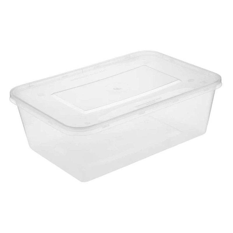 علبة ميكرويف شفاف مستطيل MCB001 500ML