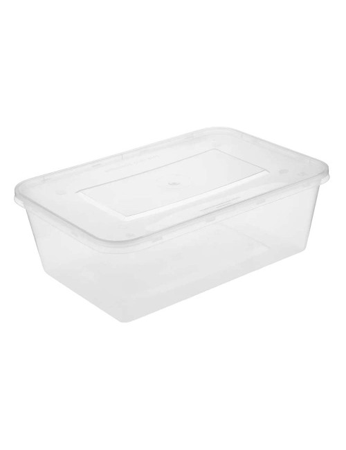 علبة ميكرويف شفاف مستطيل MCB001 500ML