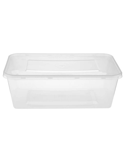 علبة ميكرويف شفاف مستطيل MCB001 1500ML