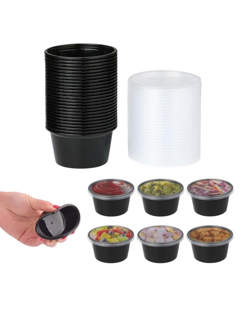 MCR003 MICROWAVE ROUND BLACK BOWL 450ML