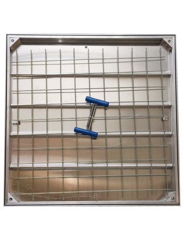 MANHOLE COVER 5 CM 80 x 80 CM H.D.