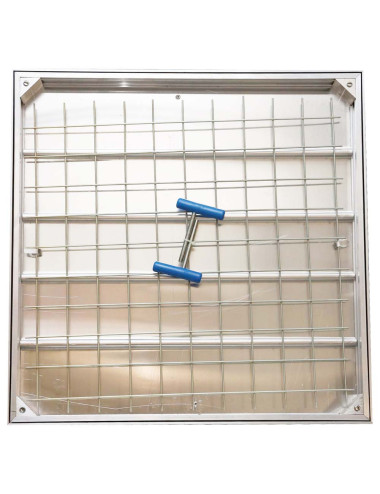 MANHOLE COVER 5 CM 100 x 100 CM H.D.