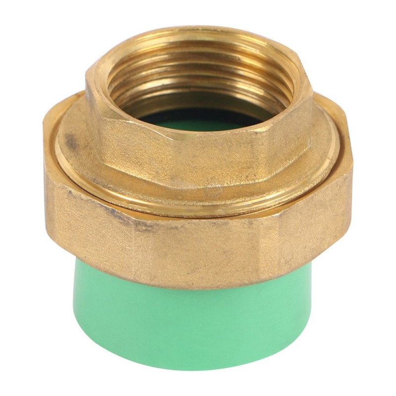 PPR UNION BRASS FEMALE THREAD 1"