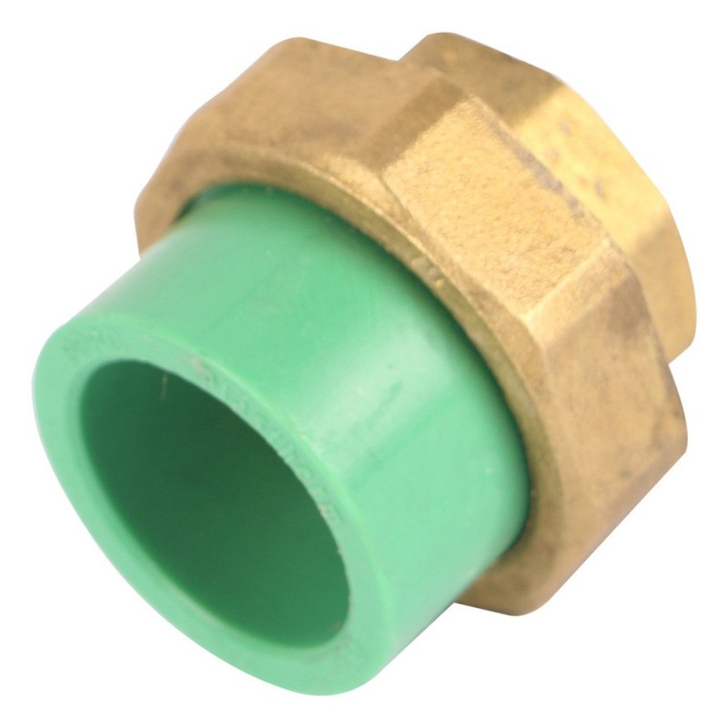 PPR UNION BRASS FEMALE THREAD 1"