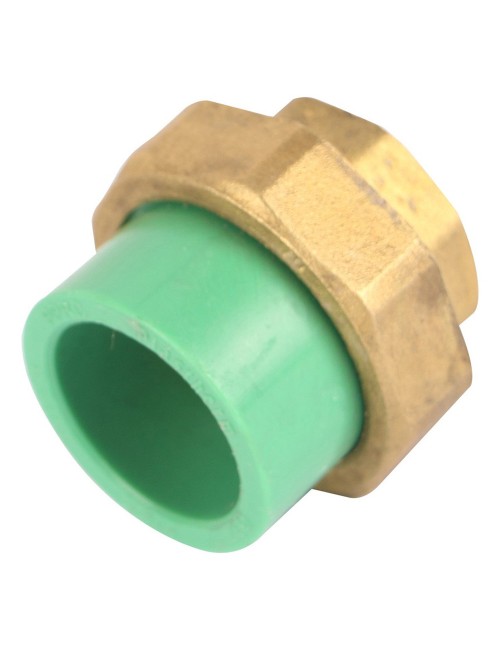 PPR UNION BRASS FEMALE THREAD 1"