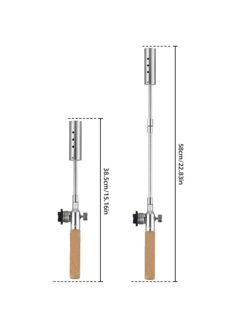 TC-PQ-101 DETACHABLE FLAME THROWER TORCH
