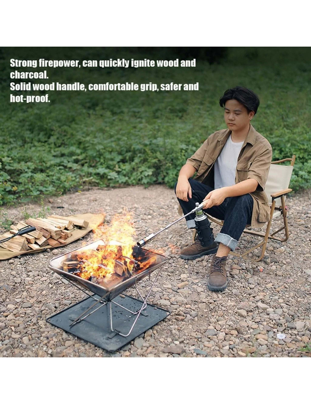 TC-PQ-101 DETACHABLE FLAME THROWER TORCH