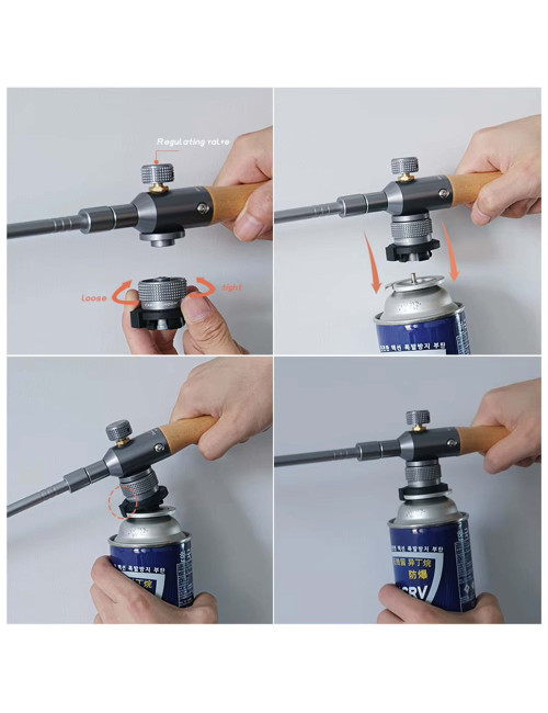 TC-PQ-101 DETACHABLE FLAME THROWER TORCH