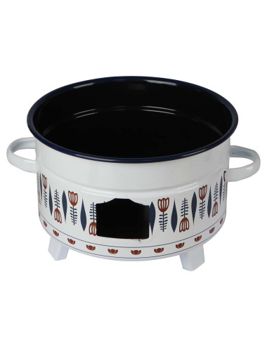 ENAMEL WARMER BASE - 24CM
