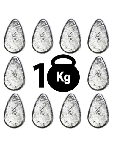 HOLLOW FISHING SINKER NO 4