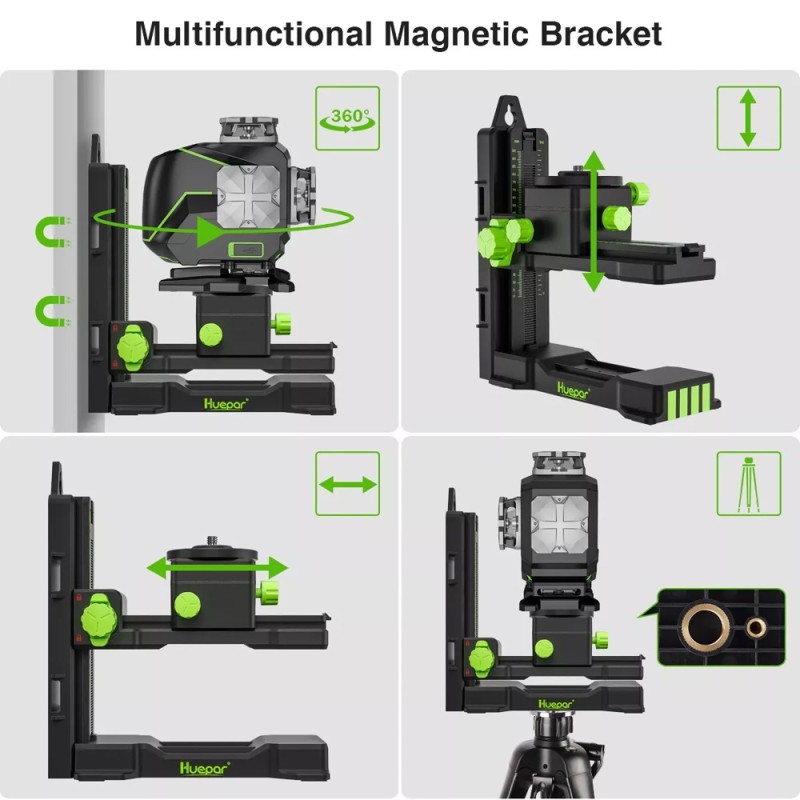 HUEPAR S04CG LASER LEVEL WITH STAND