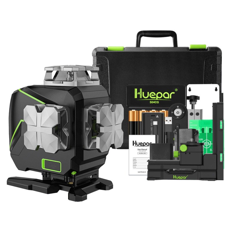 HUEPAR S04CG LASER LEVEL WITH STAND