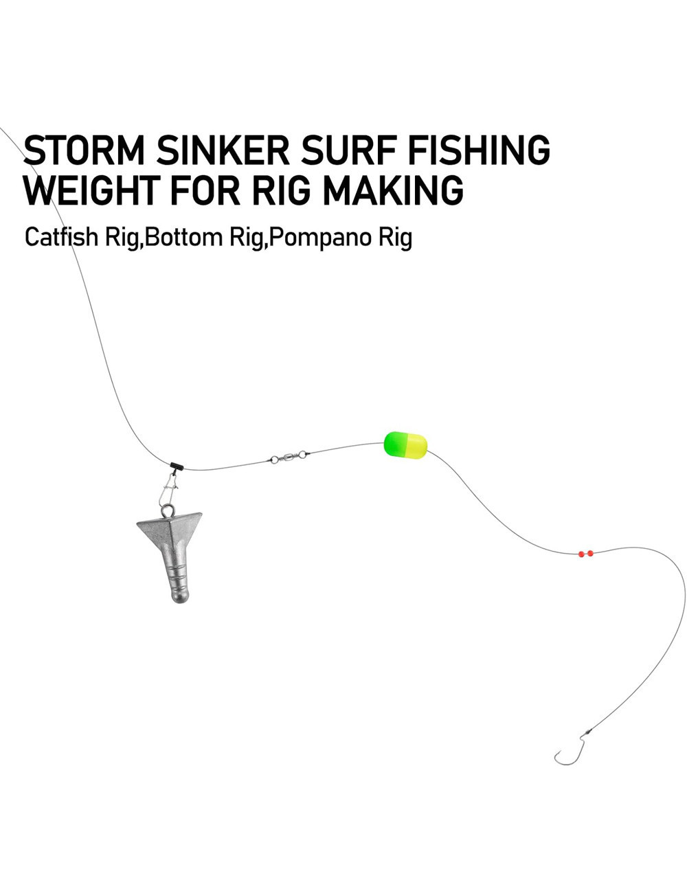 NO 6 FISHING SINKER