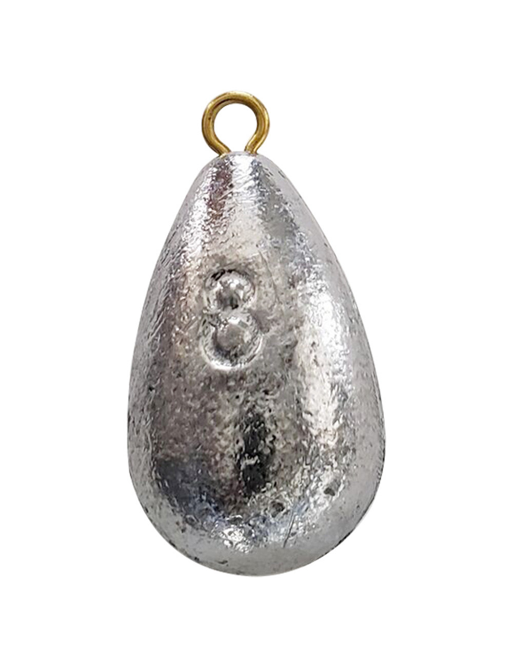 FISHING LEAD SINKER WITH THREAD NO.8