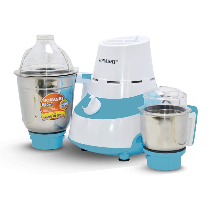 SB-185 SONASHI STEEL BLENDER 2 IN 1 550W (INDIA)