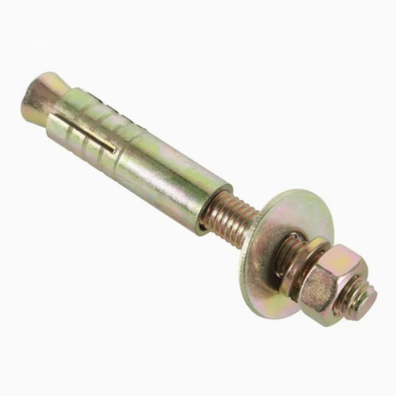 ANCHOR BOLT WITH NUT YELLOW 8 x 65