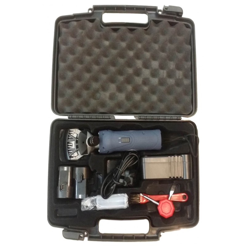 CORDLESS SHEEP CLIPPER WITH 2 BATTERIES 12V