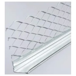 GALVANIZED PLASTER STOP K 19 MM x 3 MTR