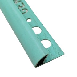 PVC TILE TRIM GREEN 9 MM