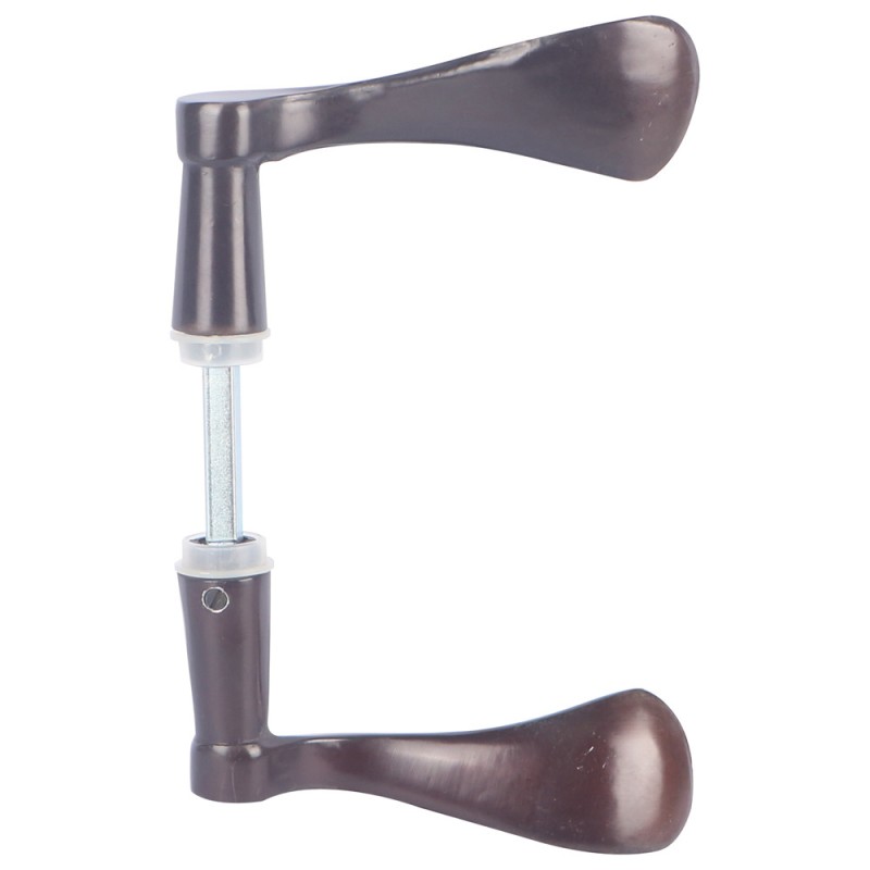 EU LOCK HANDLE BROWN