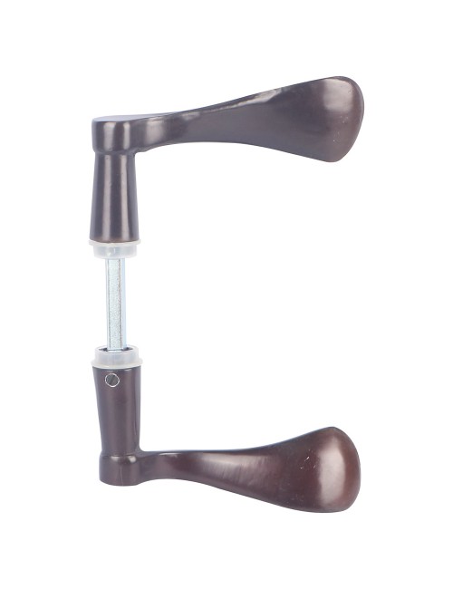 EU LOCK HANDLE BROWN