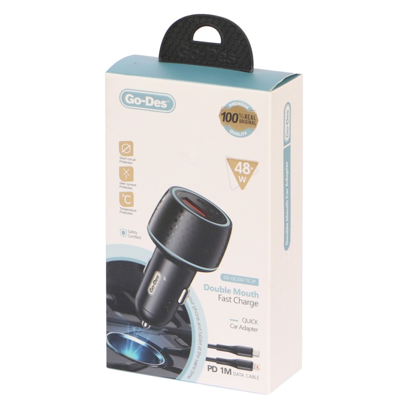 GD-QC2067 C TO IP 48W ولاعة سيارة