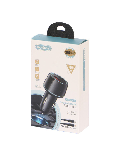 GD-QC2067 CAR ADAPTOR C TO IP 48W
