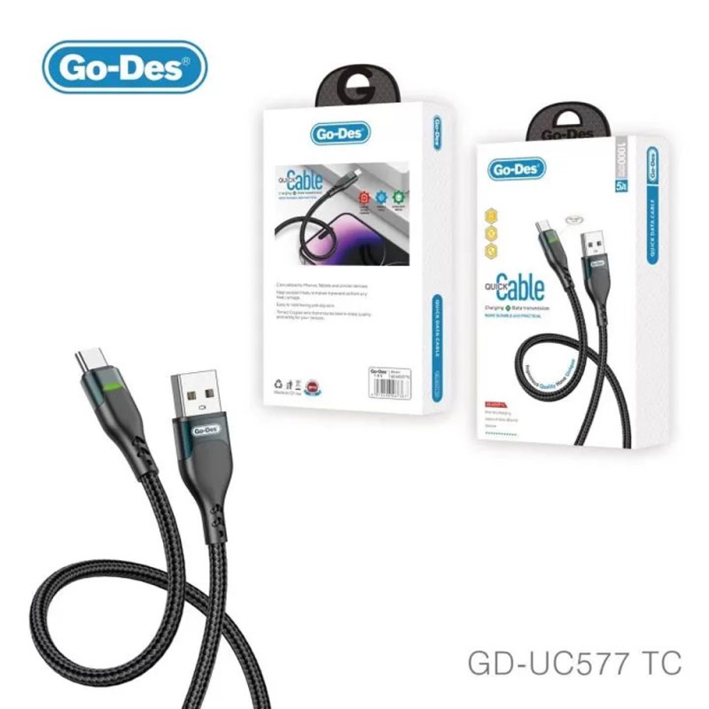 GD-UC577 USB TO IP CABLE 3A 1MTR