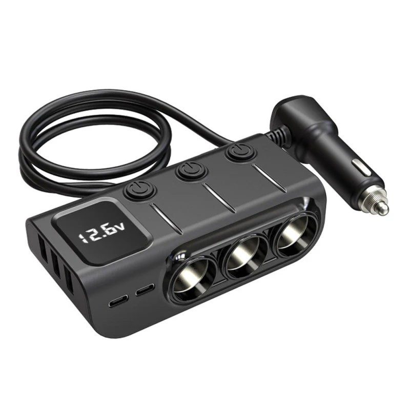CS4 CAR CHARGER SPLITTER موزع شاحن سيارة