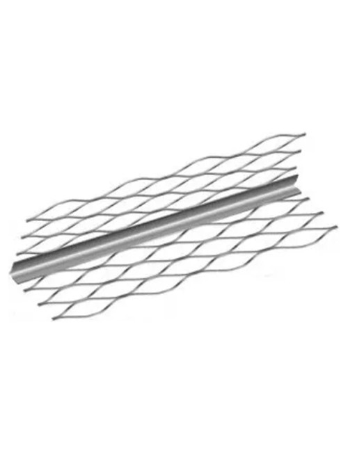 GALVANIZED ANGLE BEAD 48 x 48 7 CM x 3 MTR