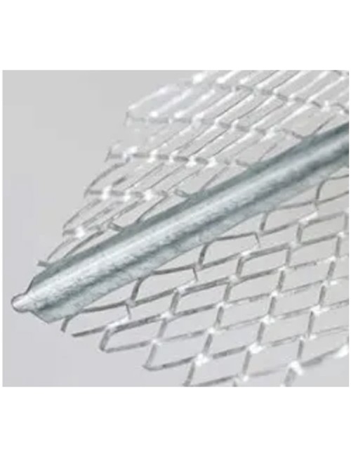 GALVANIZED ANGLE BEAD 48 x 48 7 CM x 3 MTR