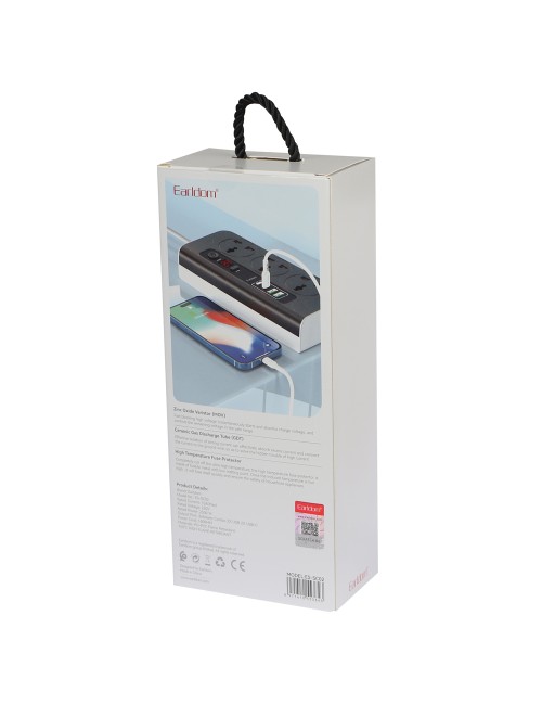 SC02 POWER SOCKET 2500W 3SOCKET 2USB -C+2