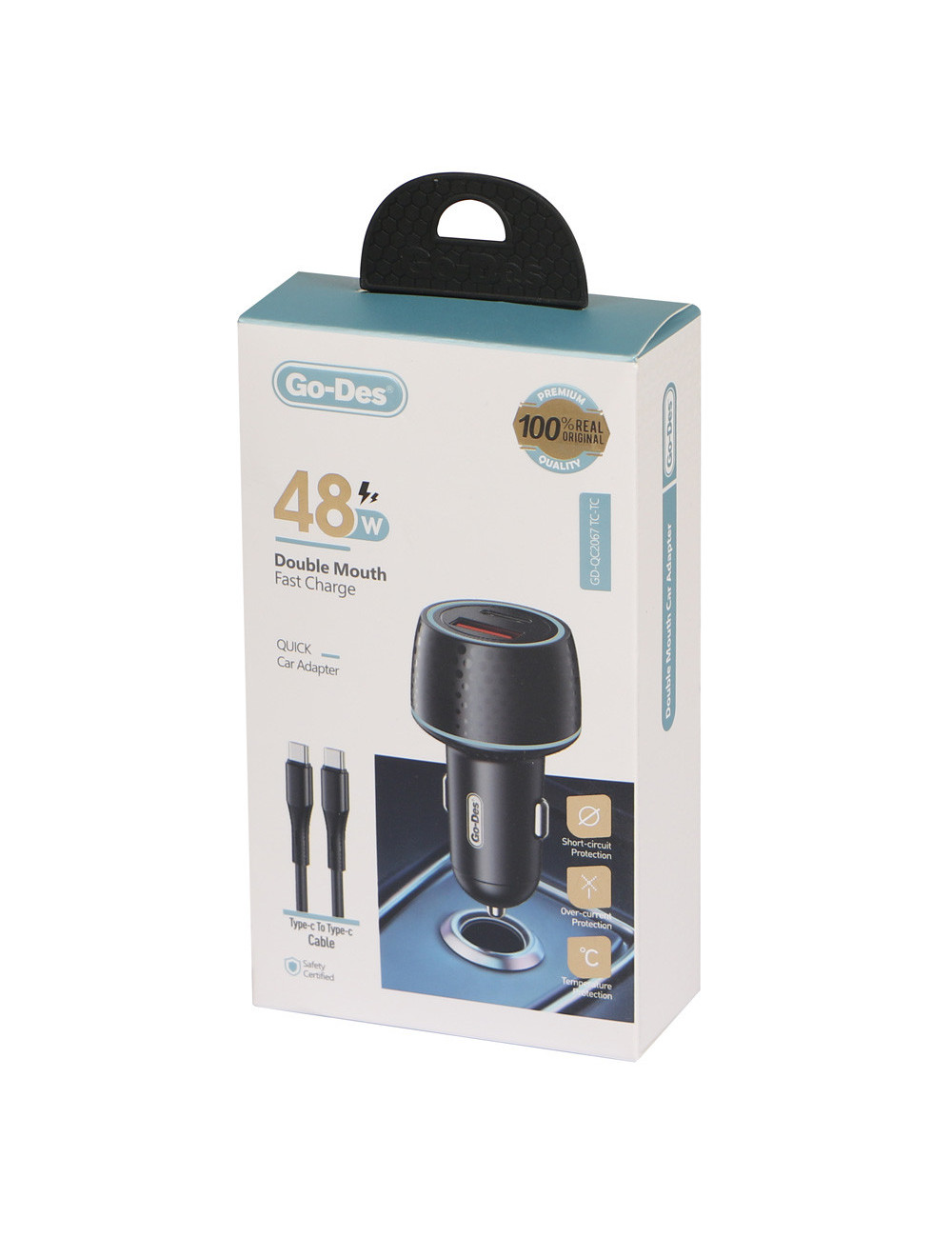 GD-QC2067 C TO C 48W ولاعة سيارة