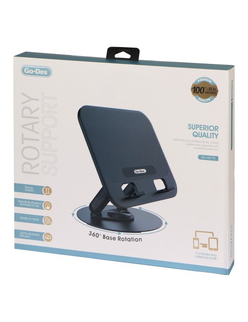 GD-HD779 LAPTOP AND NOTEPAD STAND استاند