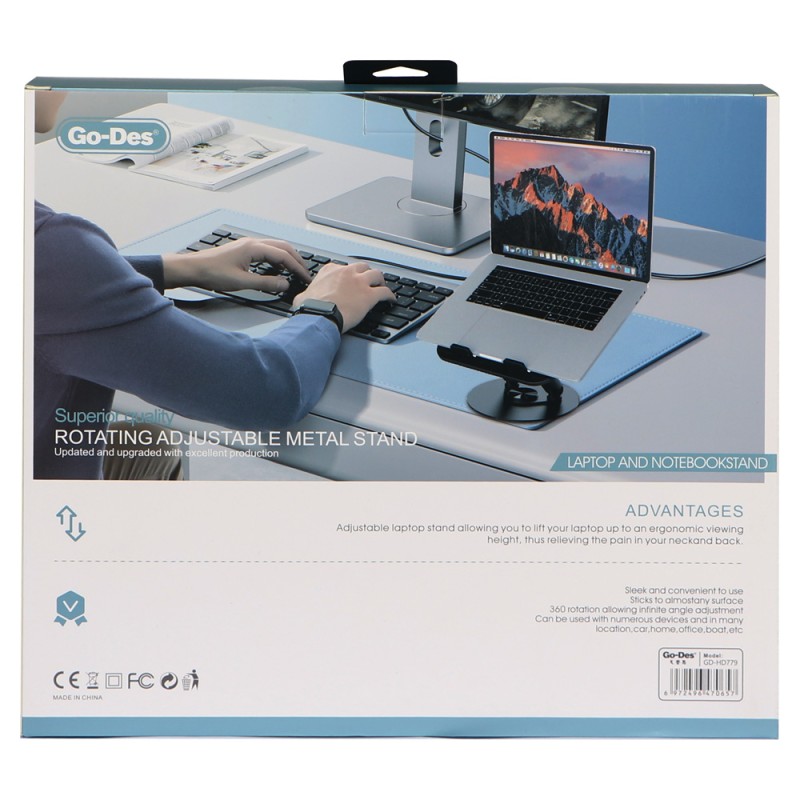 GD-HD779 LAPTOP AND NOTEPAD STAND استاند