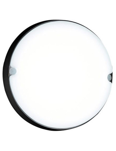 لمبة ابيض مدو ر بلاستيك 18W -LED خارجي اليوسفي