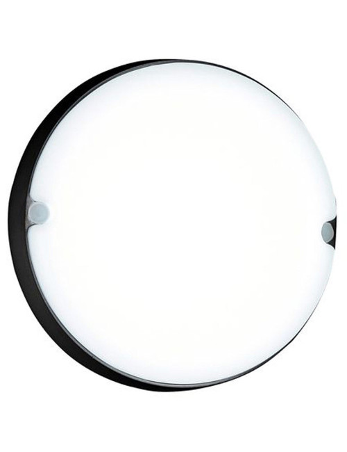 لمبة ابيض مدو ر بلاستيك 18W -LED خارجي اليوسفي