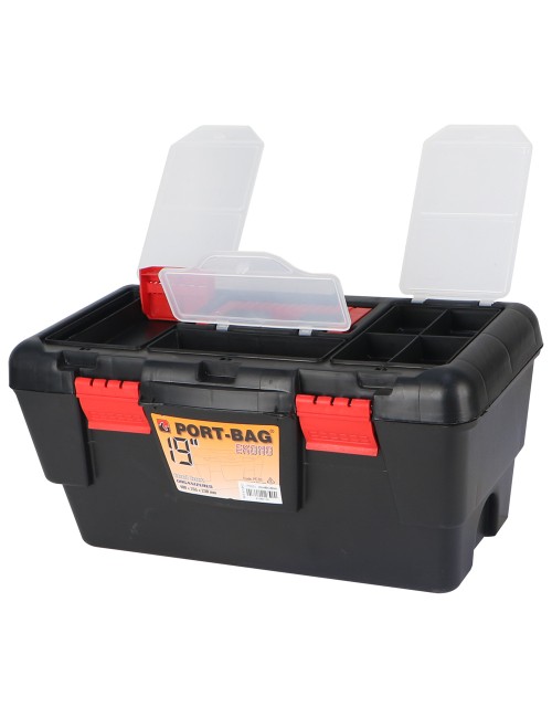 PE.03 PLASTIC TOOL BOX 19"