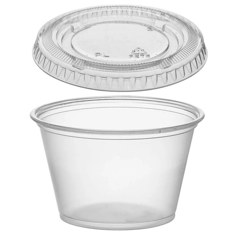 MICROWAVE ROUND SAUCE CUP 2.0 Oz