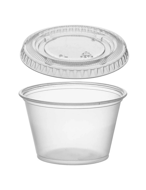 MICROWAVE ROUND SAUCE CUP 2.0 Oz
