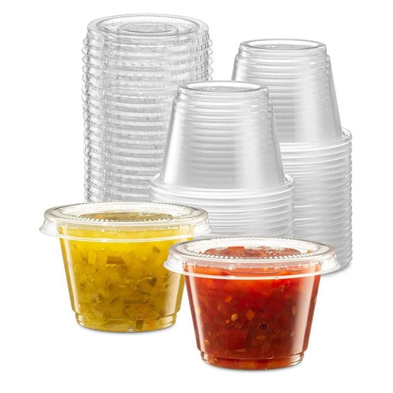 MICROWAVE ROUND SAUCE CUP 2.0 Oz