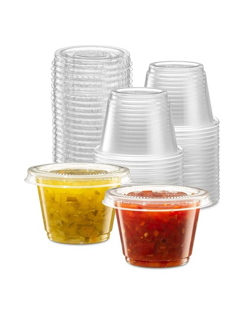 MICROWAVE ROUND SAUCE CUP 2.0 Oz