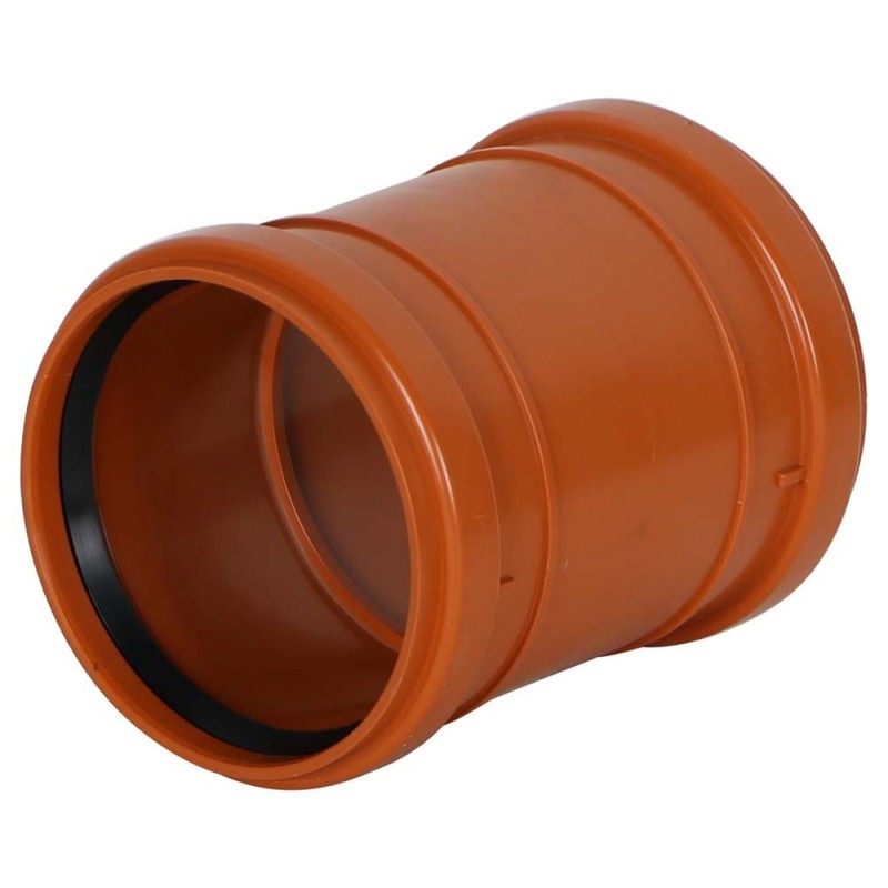 PVC SOCKET "6 WITH RUBBER