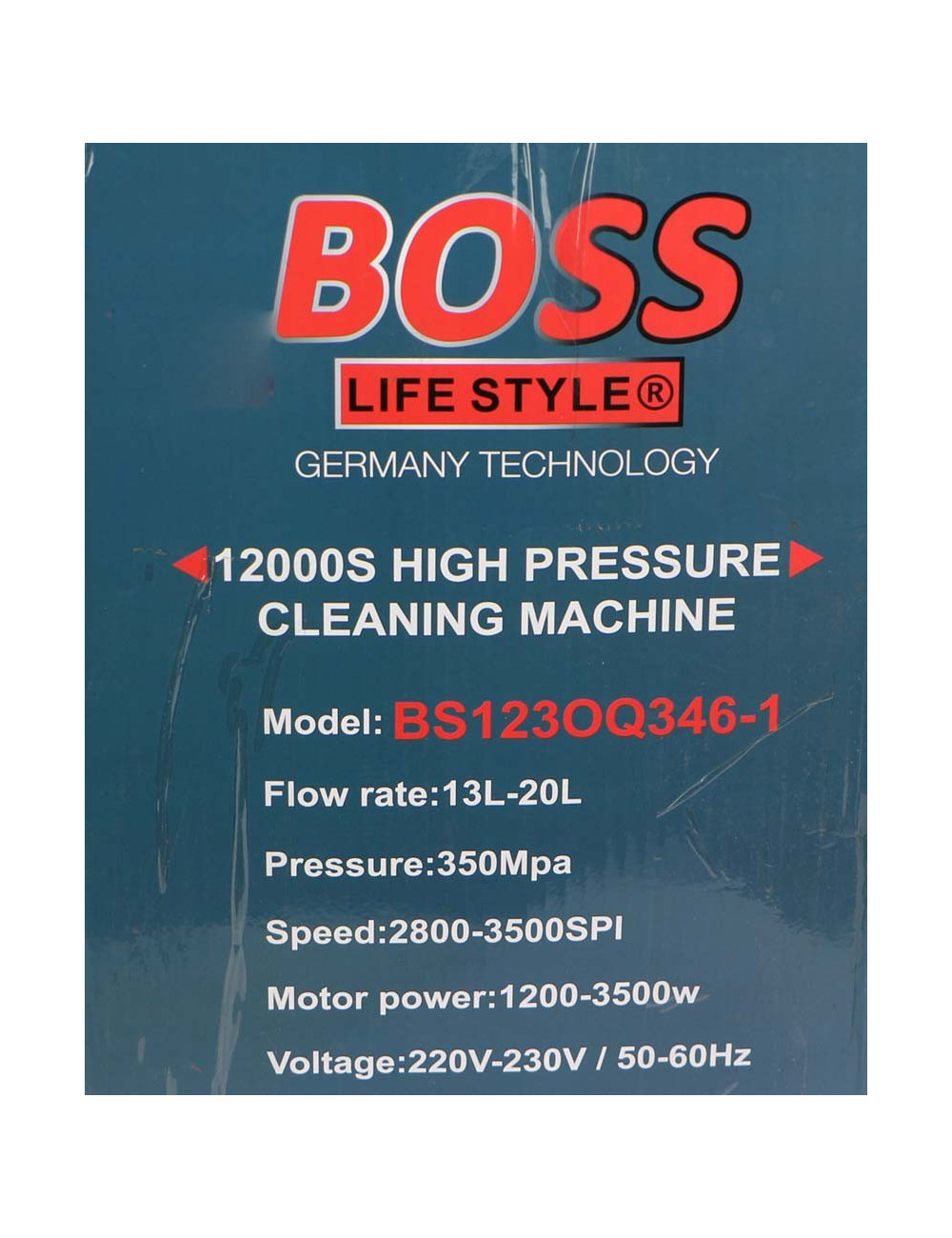 BS-12000S CAR WASHER TROLLEY