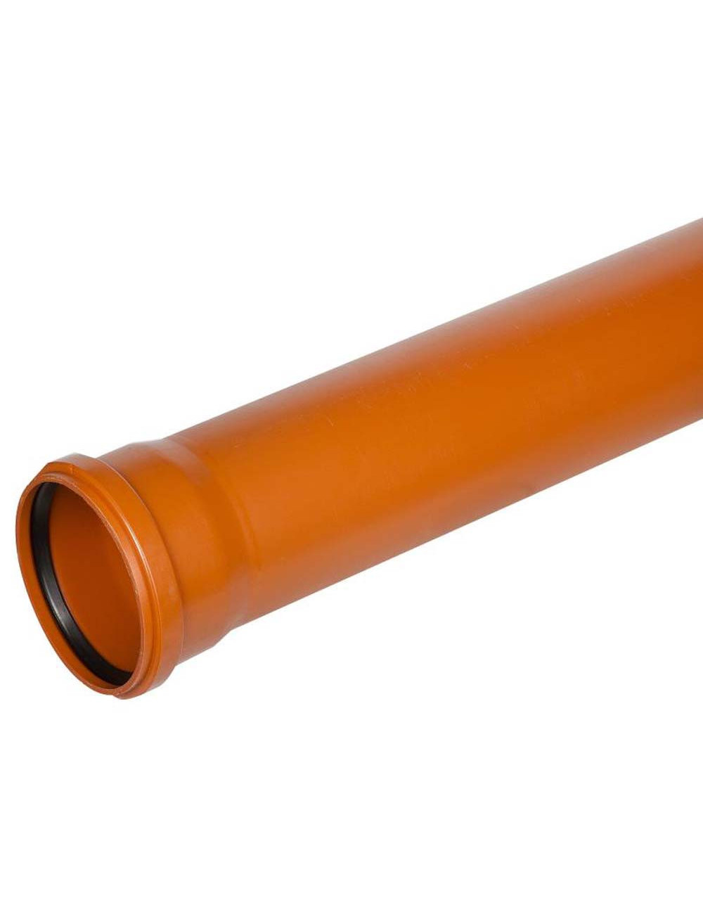 بايب مجاري 6" ربر احمر 4.7×160 ملي كويتي