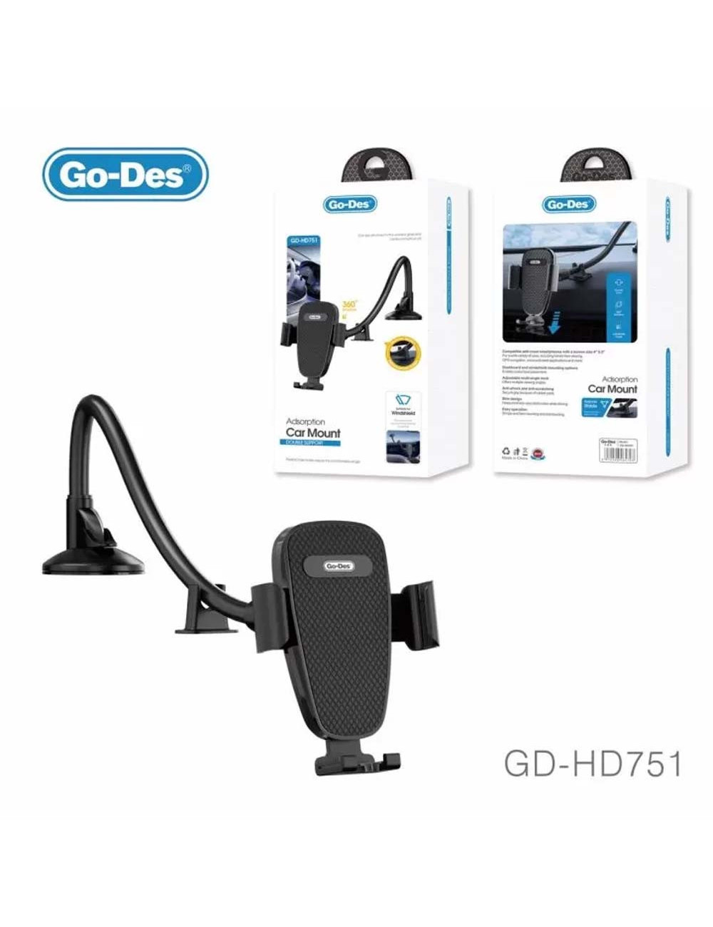 GD-HD751 استاند تليفون سيارة